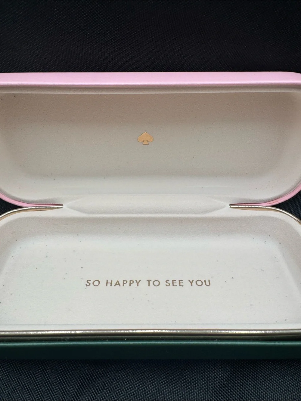 kate spade Pink Hard Eyeglass Case